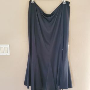 22/24 Formal Stretch Satin maxi length skirt